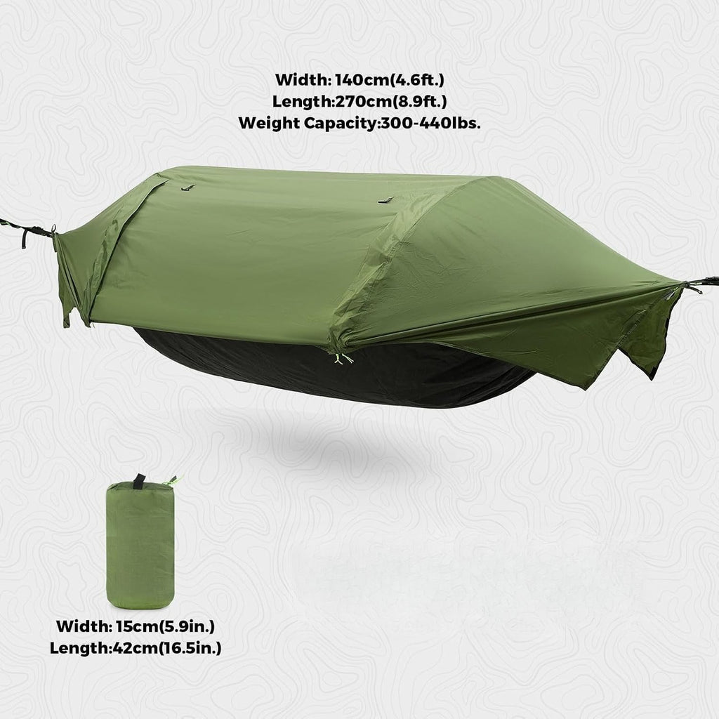 3‑in‑1 Camping Hammock Tent