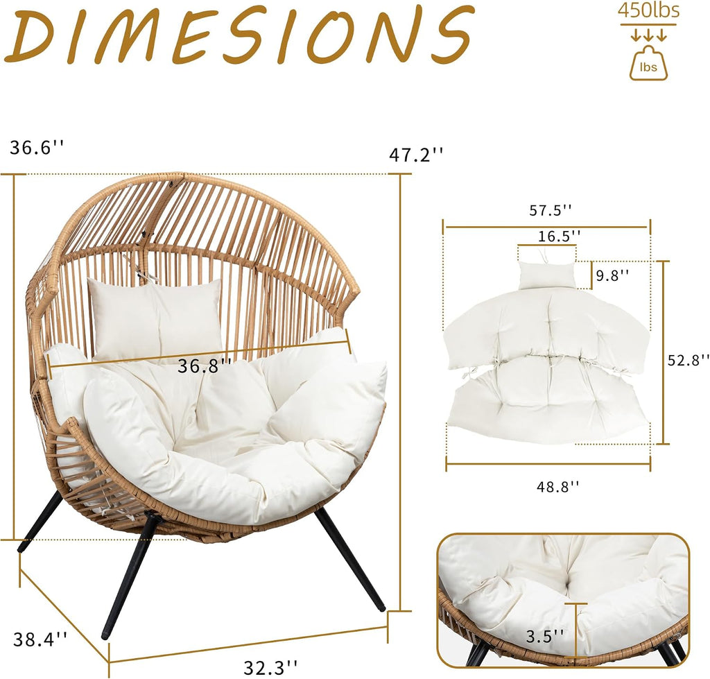 Wicker Egg Chair