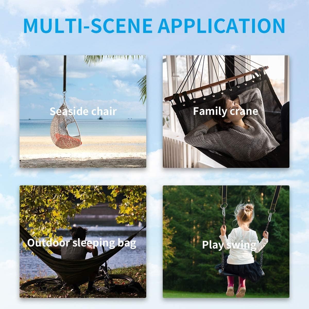 Tree Swing Straps Kit