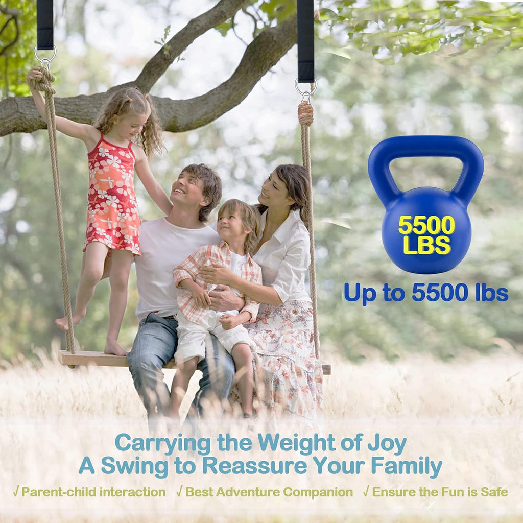 Extra Long Tree Swing Hanging Kit