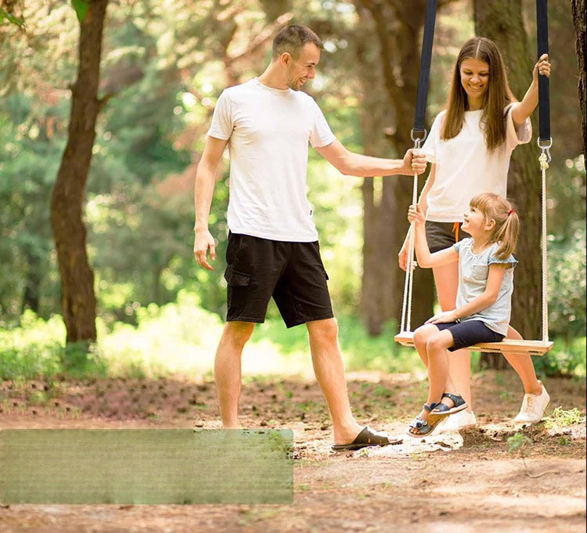 Adjustable Tree Swing Straps Kit