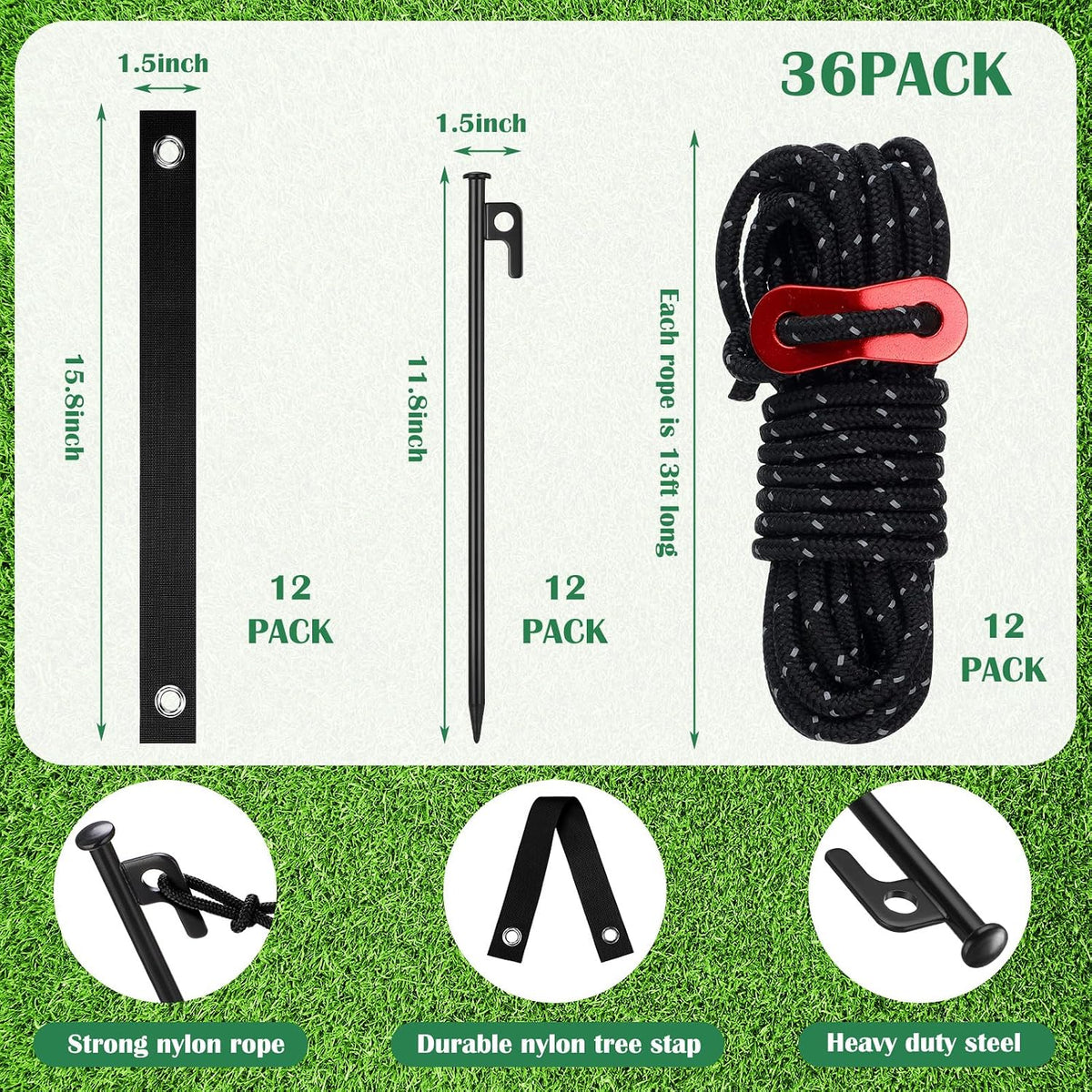 Heavy Duty Tree Stake Kits