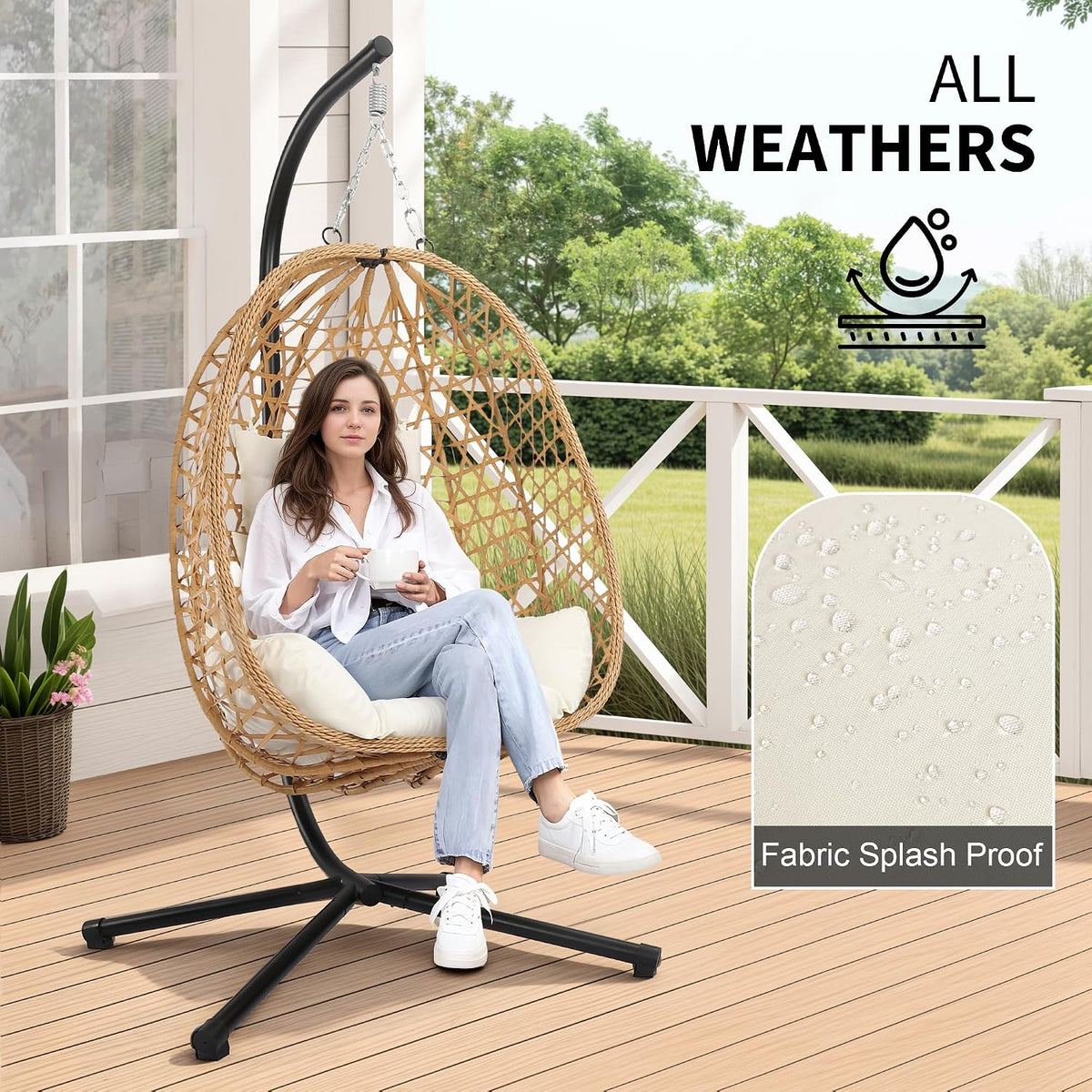 Egg Chair with Stand