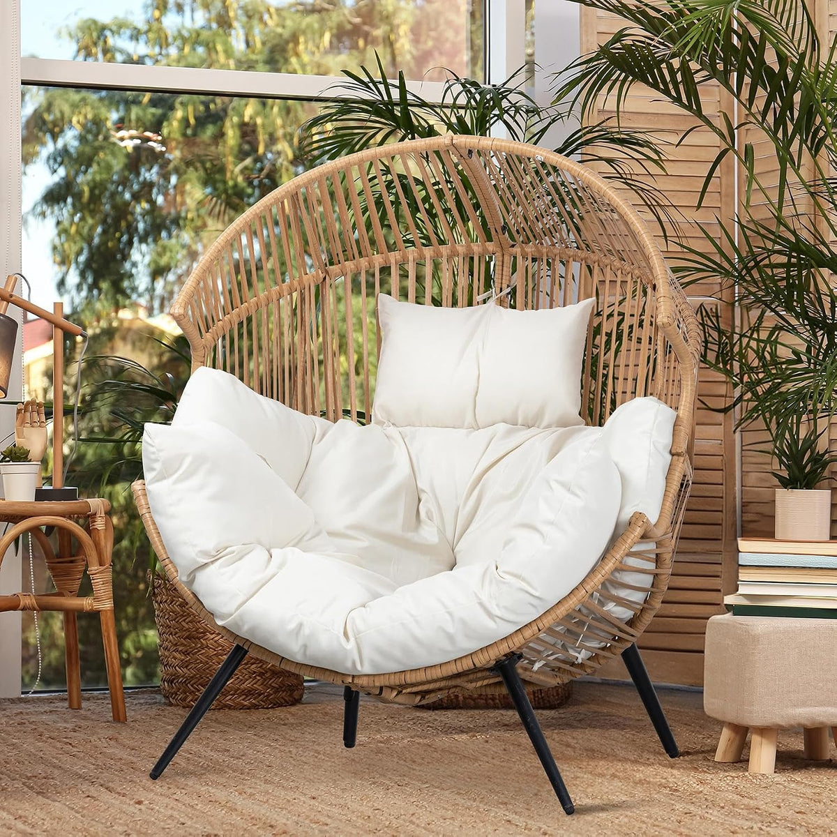 Egg Chair Wicker Outdoor Chairs
