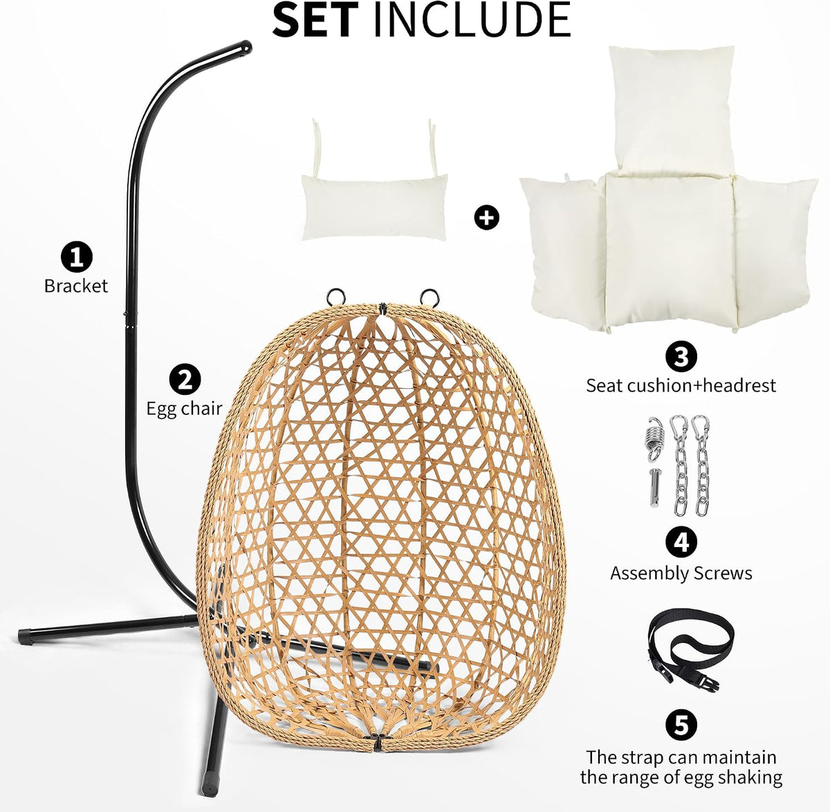 Egg Chair with Stand