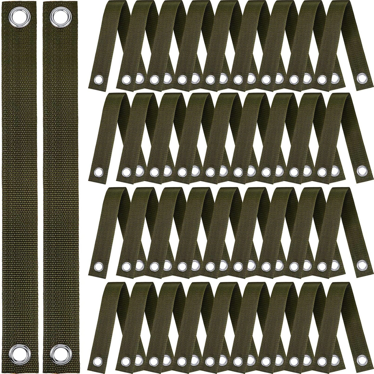 48‑Pcs Heavy‑Duty Tree Support Straps