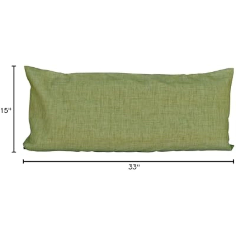 Rectangular Tie‑On Hammock Pillow, Kiwi Green