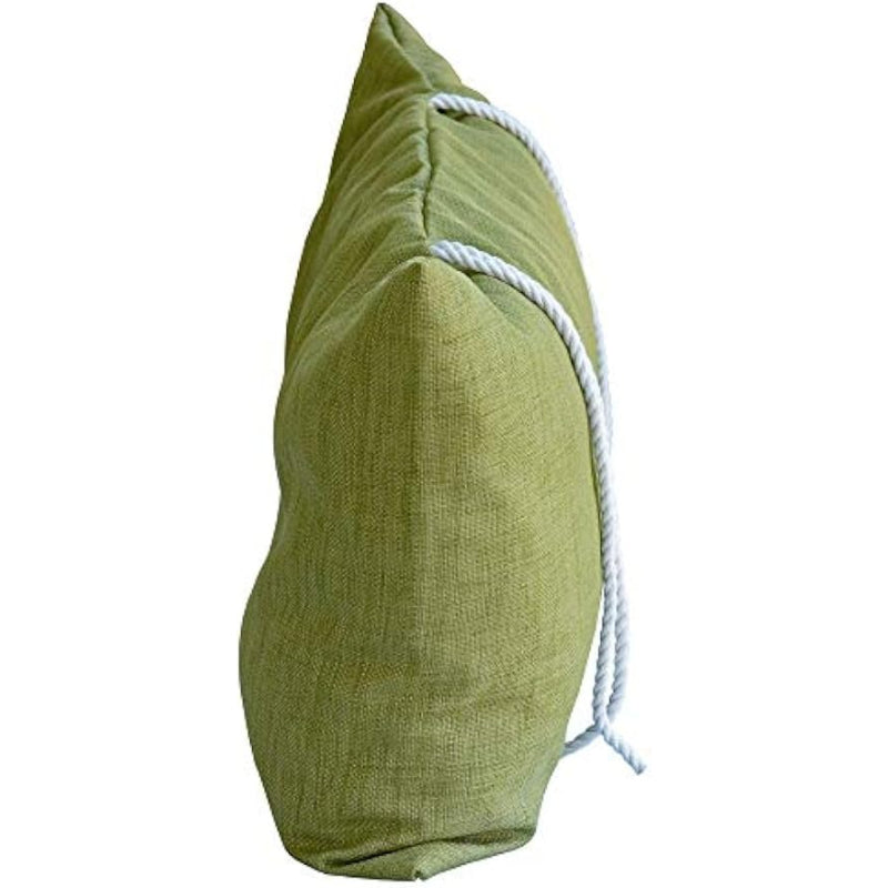 Rectangular Tie‑On Hammock Pillow, Kiwi Green